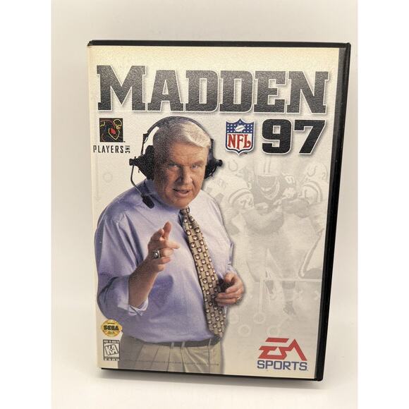 Madden NFL 97 (Sega Genesis, 1996) Complete w/Manual & Box! Tested & Working! - Picture 3 of 11